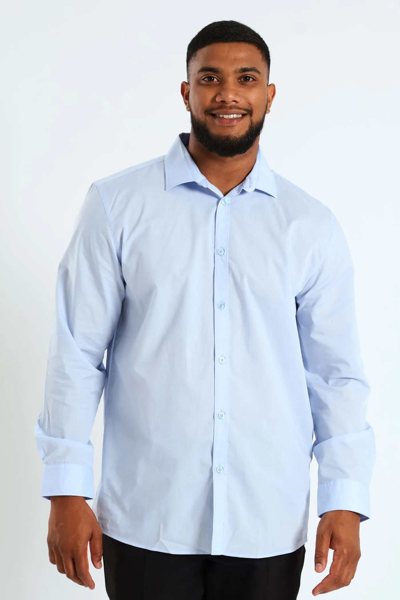 Easy Care Shirt - Light Blue sold by Edgars product image thumbnail 2