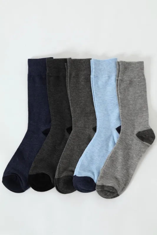 5 Pack Anklet Socks - Multi sold by Edgars