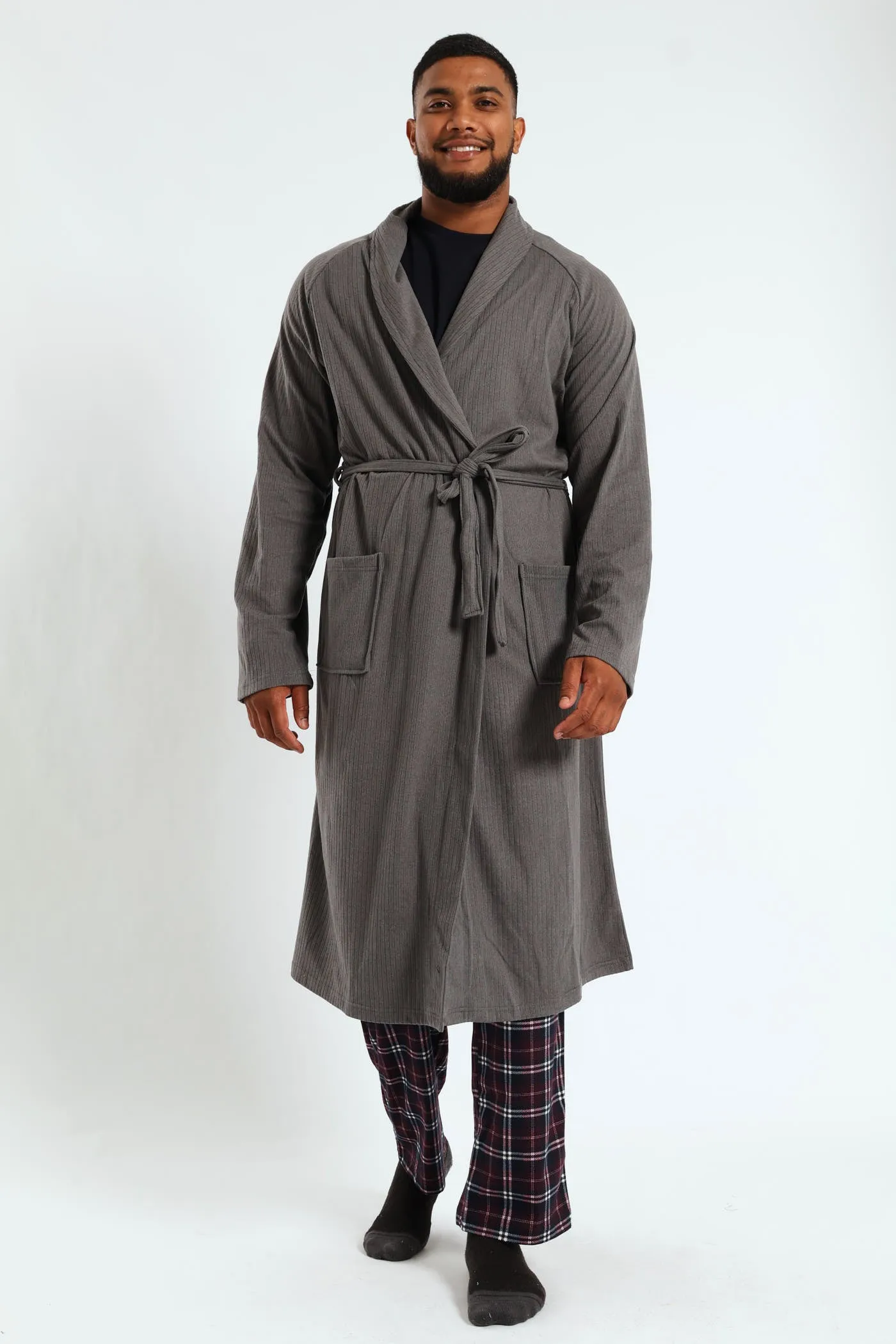 Shawl Collar Gown - Grey sold by Edgars product image thumbnail 4