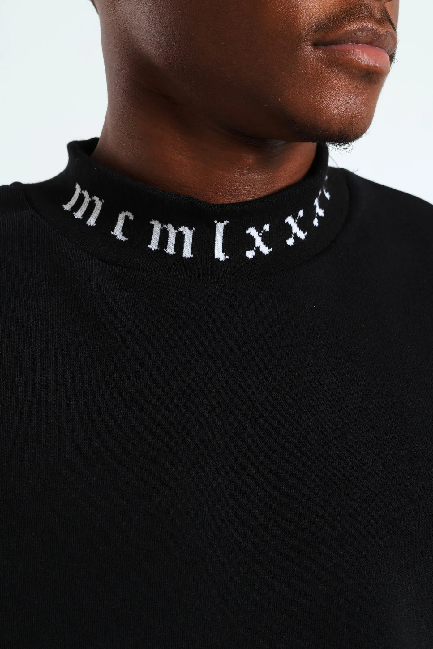 Jacquard Collar Pullover - Black sold by Edgars product image thumbnail 4