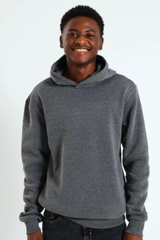 Basic Fleece Hoody - Charcoal sold by Edgars