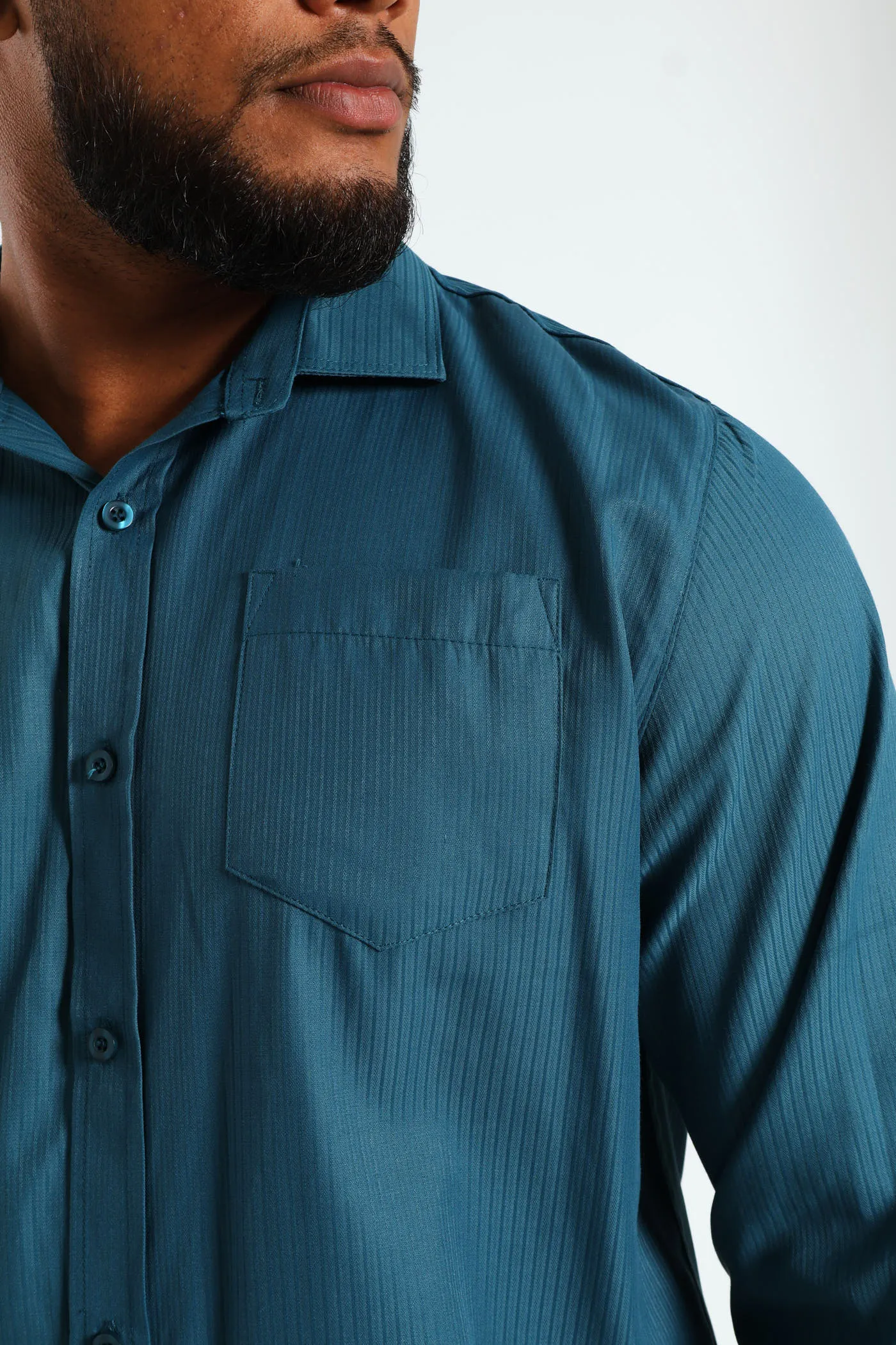 Summer Dobby Shirt - Teal sold by Edgars product image thumbnail 5