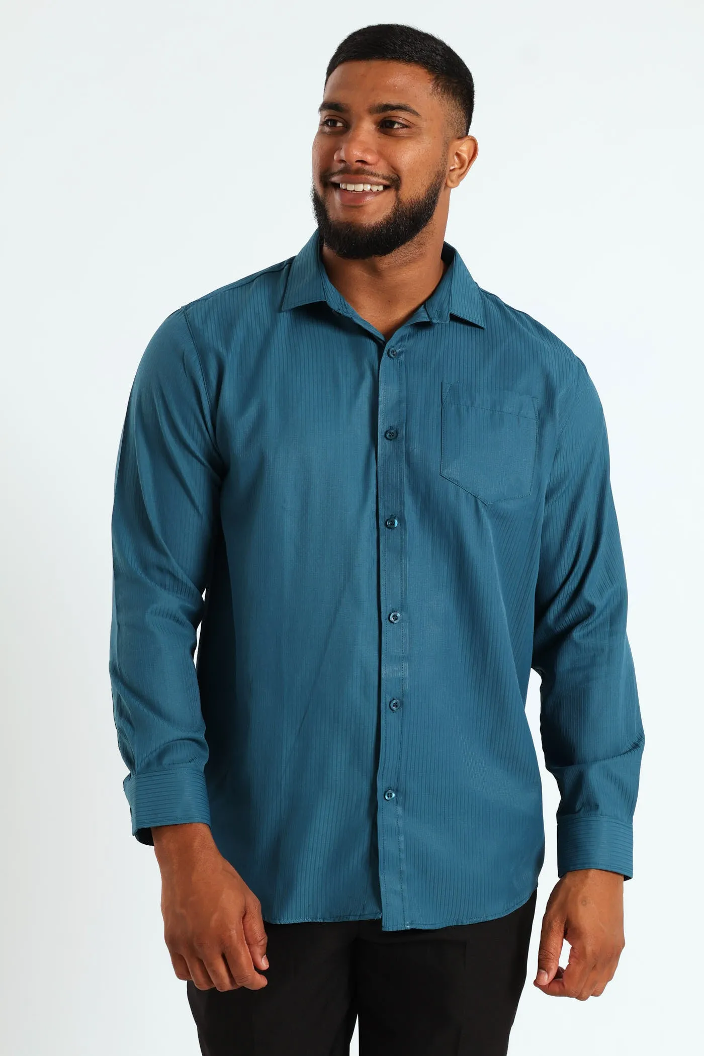 Summer Dobby Shirt - Teal sold by Edgars product image thumbnail 2