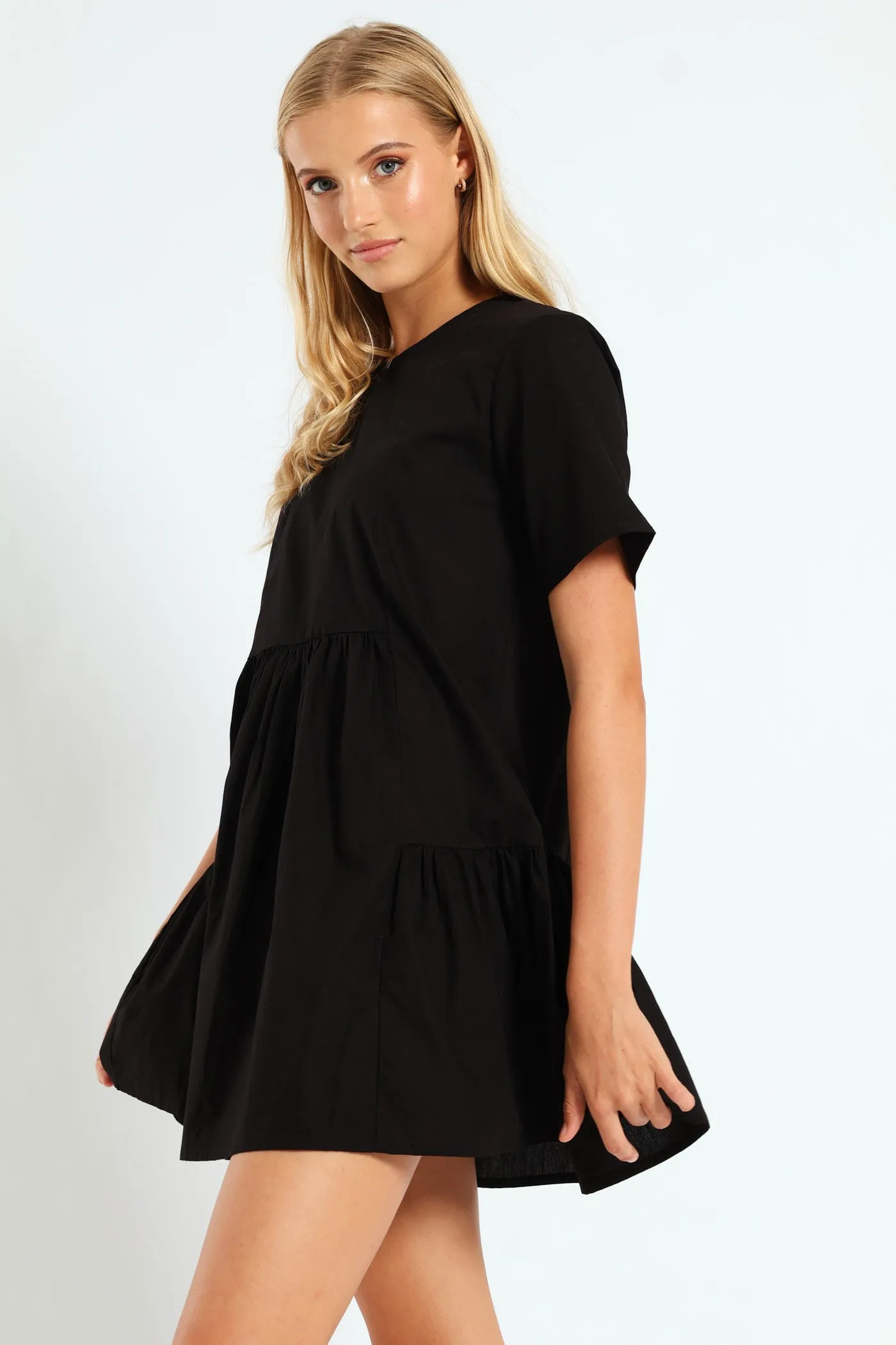 Back Tie Panel Dress - Black sold by Edgars product image thumbnail 3
