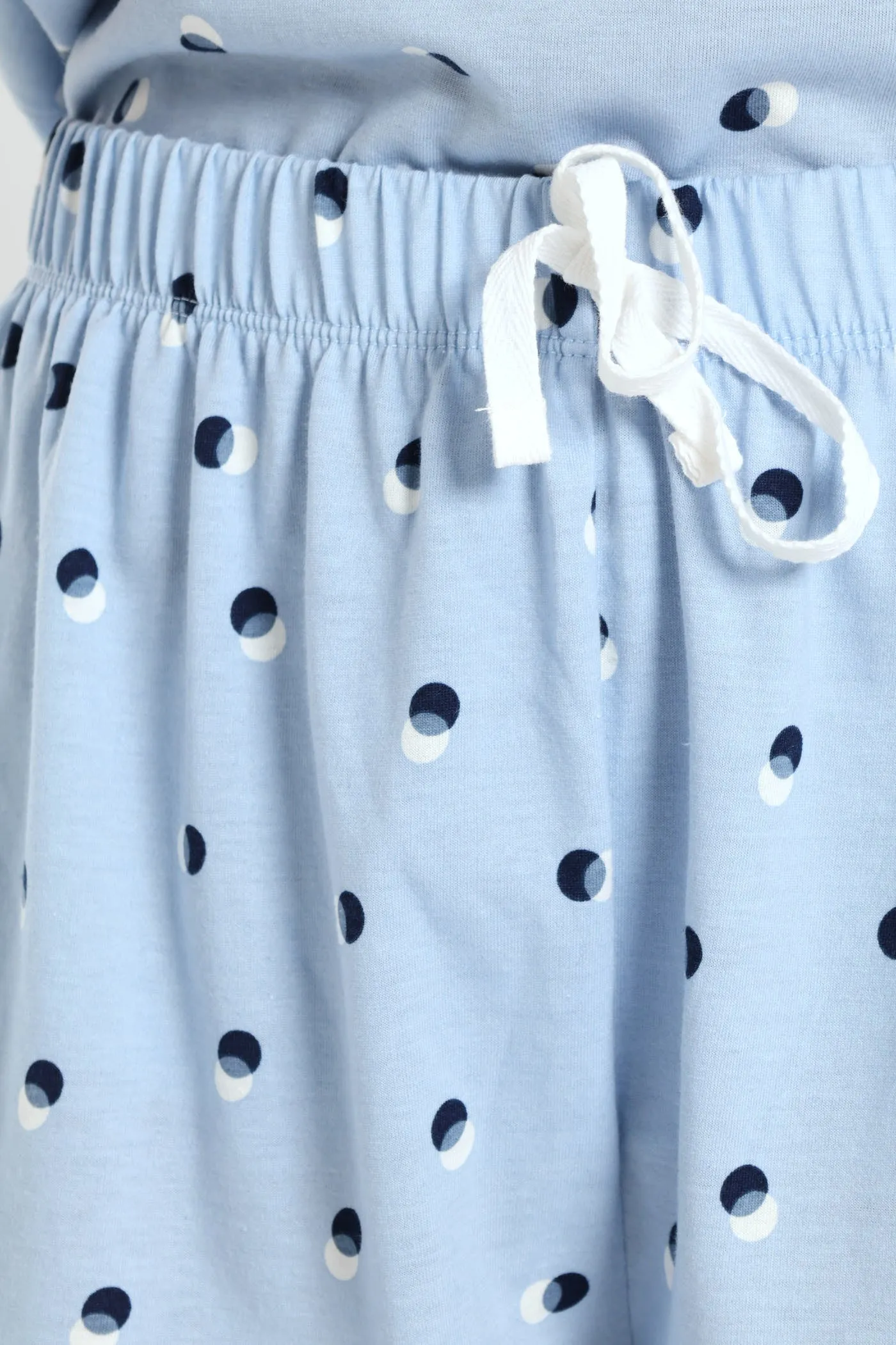 Spot Knit Sleep Short - Light Blue sold by Edgars product image thumbnail 5