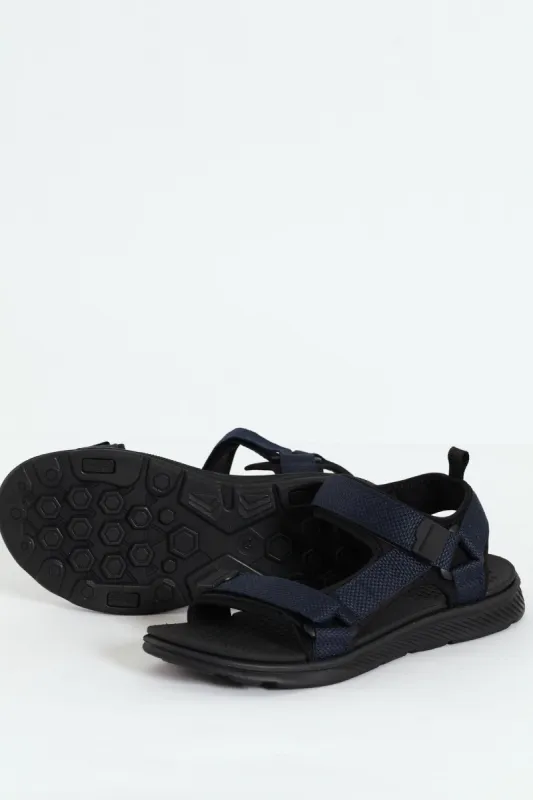 Strappy Sport Sandal - Navy sold by Edgars