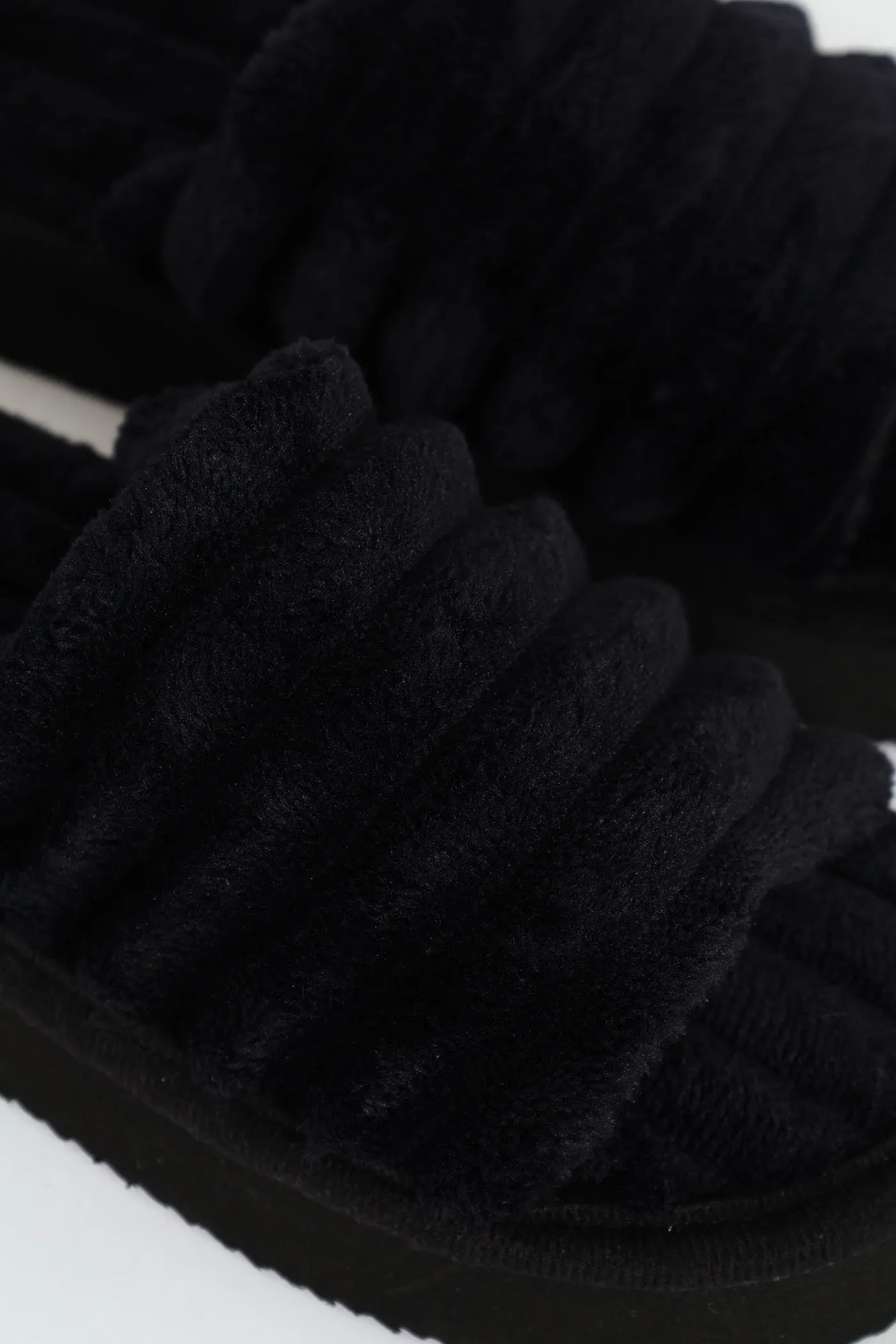 Eva Ribbed Single Band Mule Slipper - Black sold by Edgars product image thumbnail 2