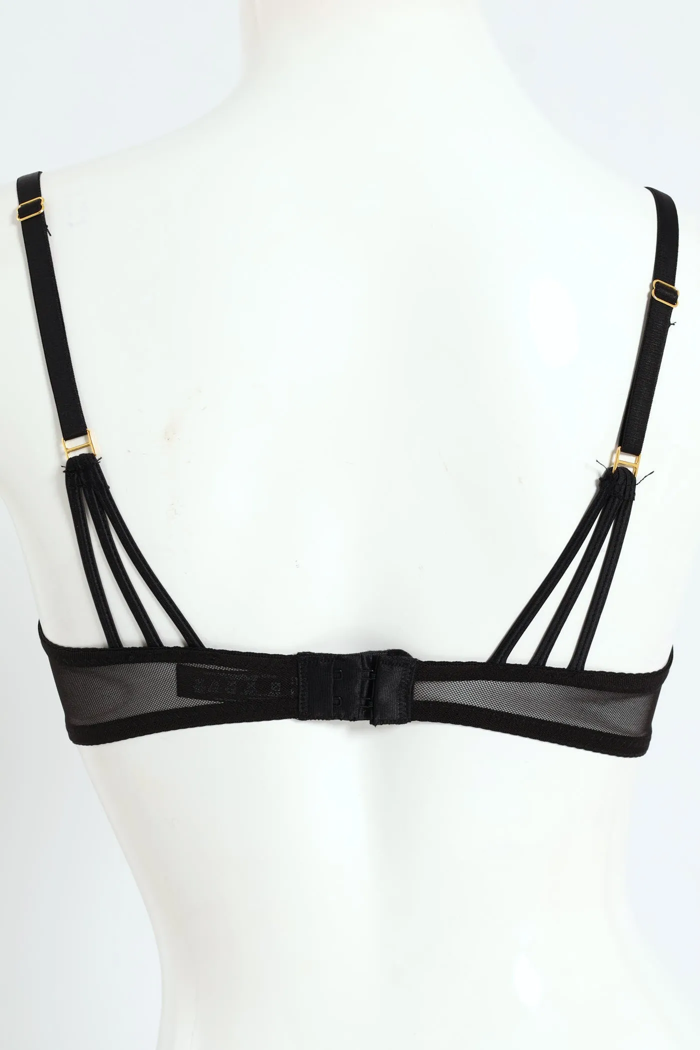 Cloth & Embroidered T-Shirt Bra - Black sold by Edgars product image thumbnail 2