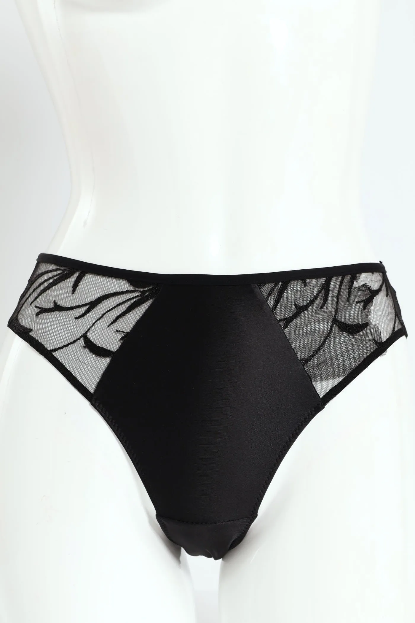 2 Pack Cloth & Embroidered Bikini Panty - Red/Black sold by Edgars product image thumbnail 2