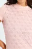 Mock Neck All Over 4G Tee - Pink sold by Edgars 