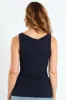 Logo Rib Tank Top - Navy sold by Edgars