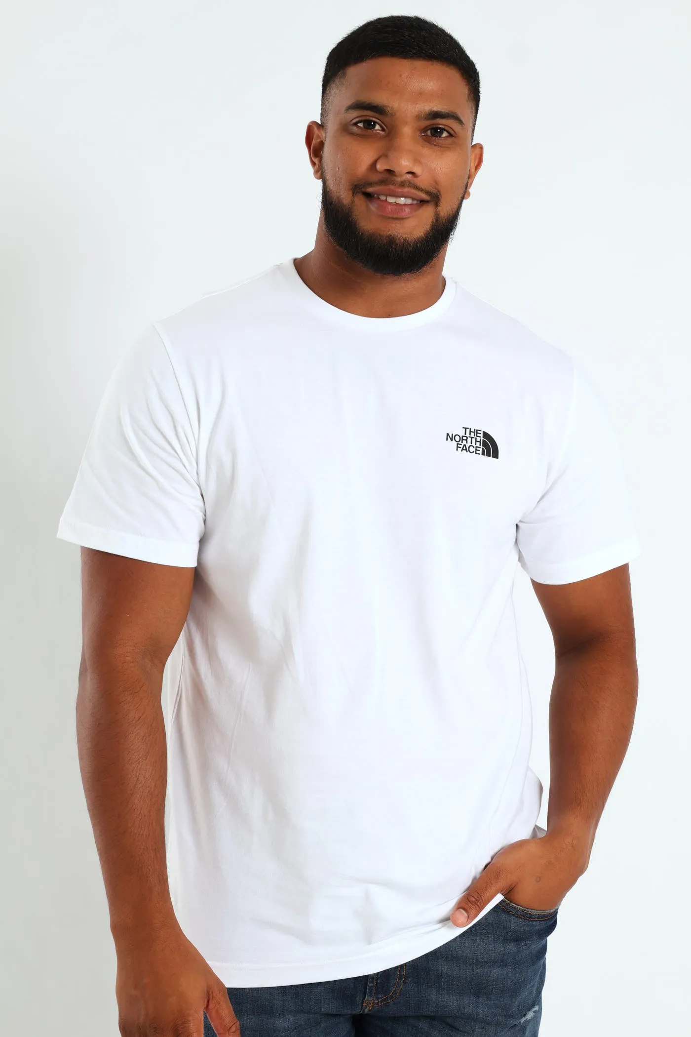 Simple Dome Tee - White sold by Edgars