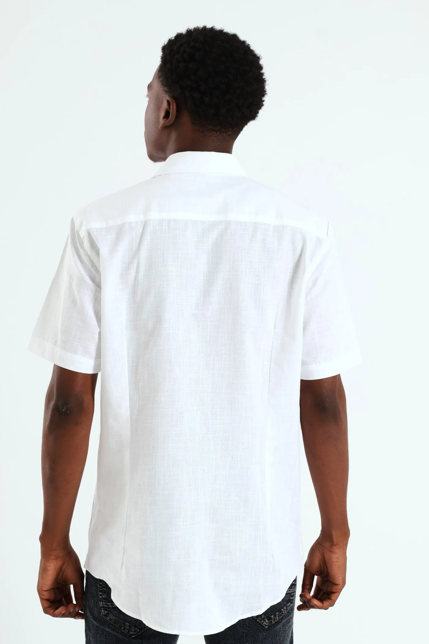 Linen Look Shirt - White sold by Edgars product image thumbnail 3