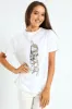 Model Foil Suit Tee - White sold by Edgars 