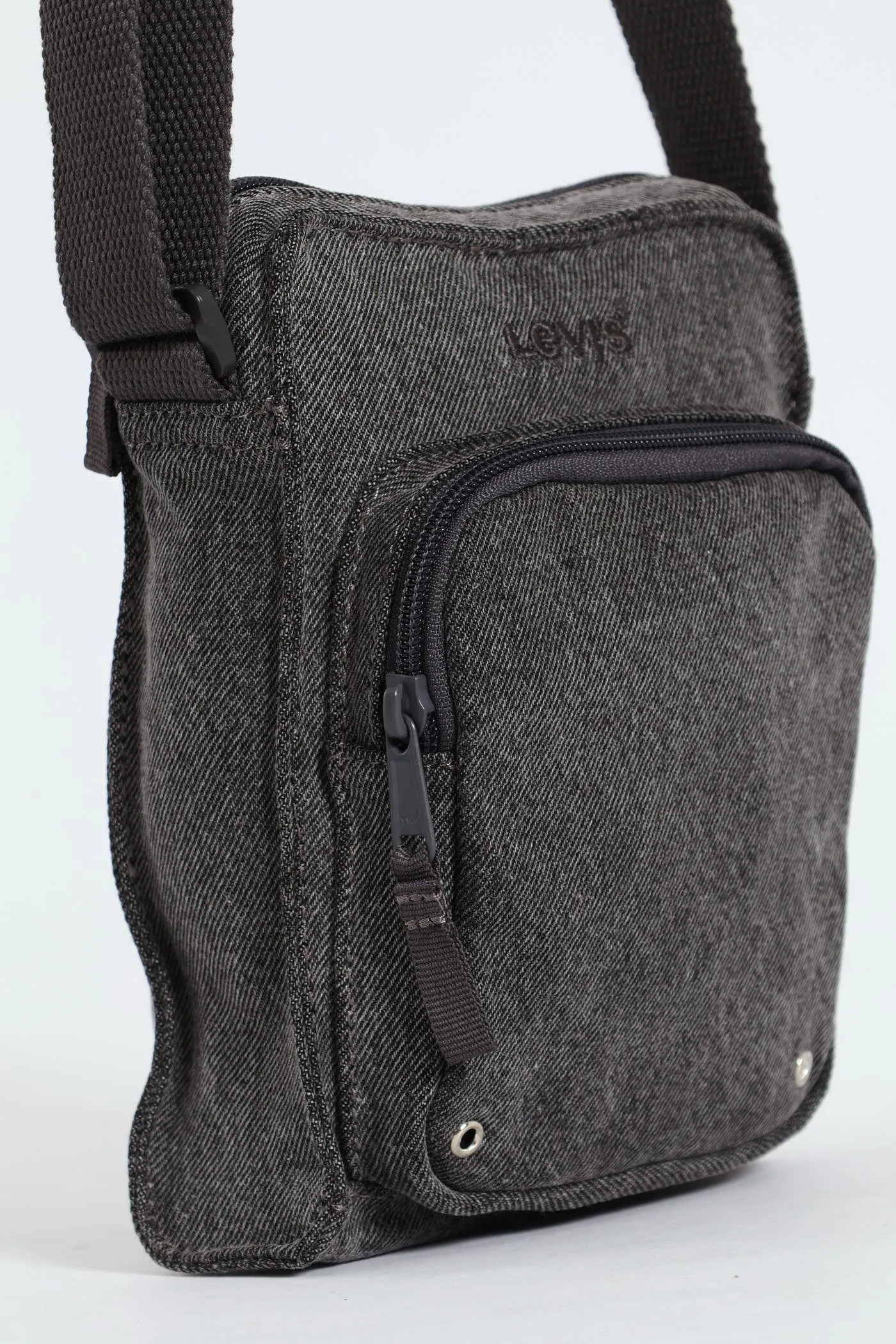Small Zip Crossbody Bag - Dark Grey sold by Edgars