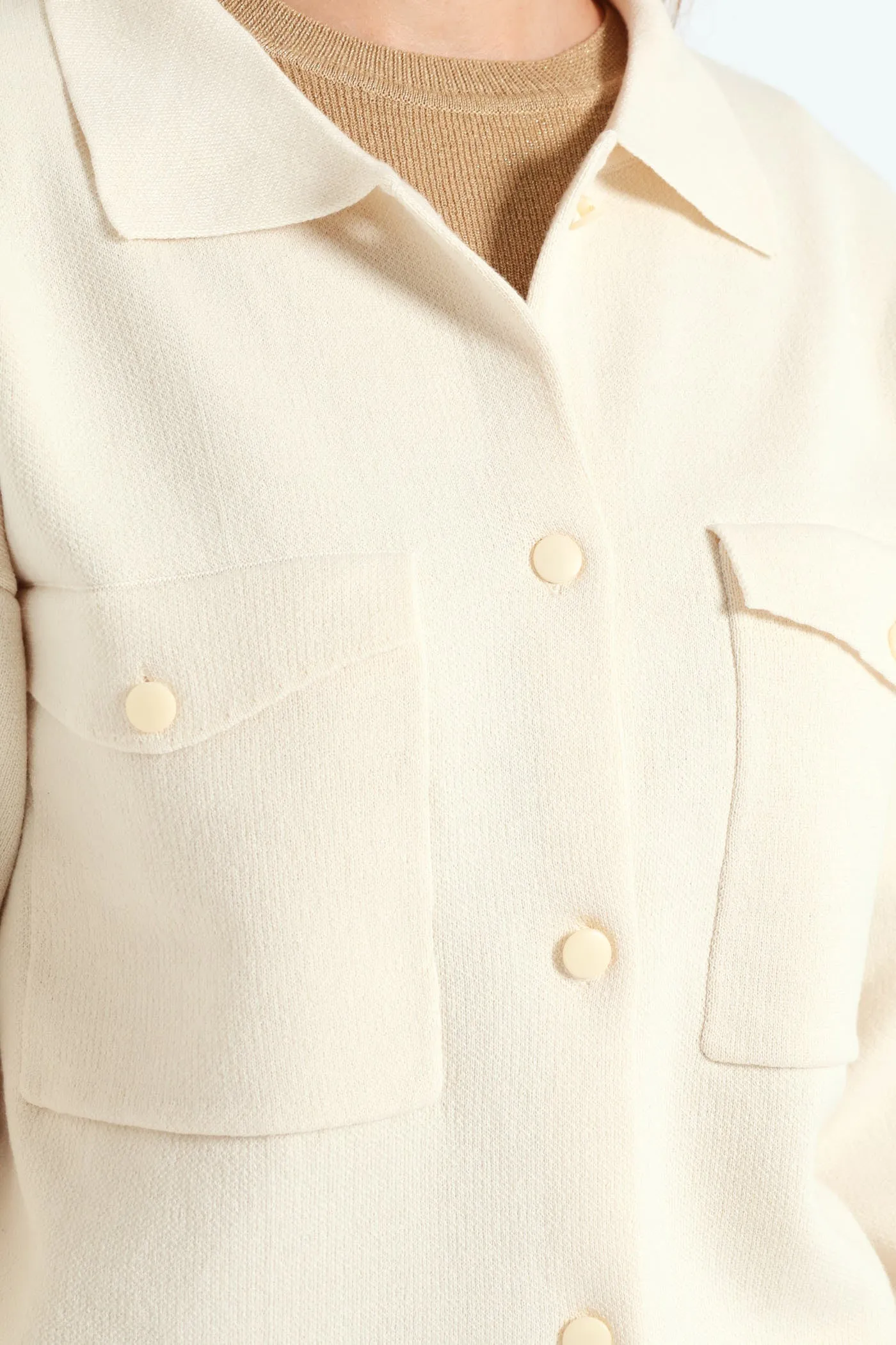 Knitted Cardi Bomber - Shell sold by Edgars product image thumbnail 2