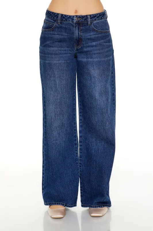Baggy Denim Jean - Dark Blue sold by Edgars