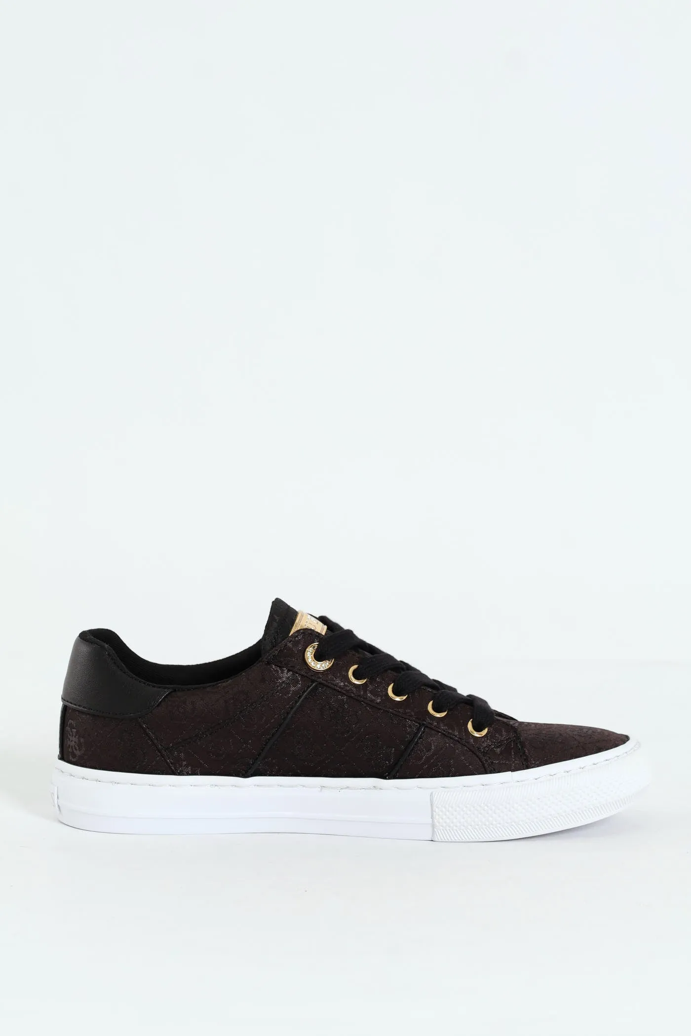 Monogram Lace Up Sneaker - Black sold by Edgars product image thumbnail 4