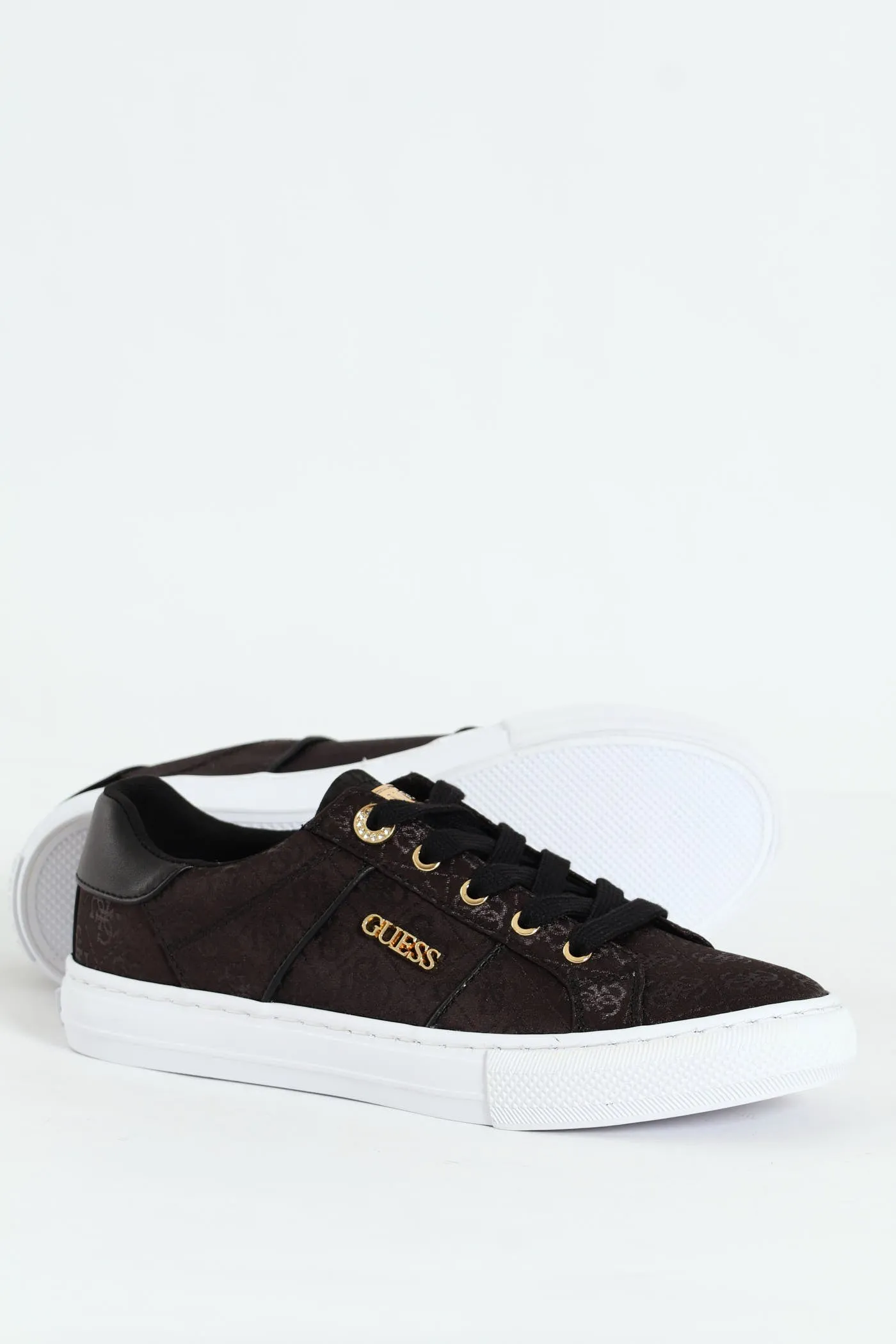 Monogram Lace Up Sneaker - Black sold by Edgars product image thumbnail 5