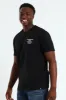 Skull Print Front & Back Tee - Black sold by Edgars