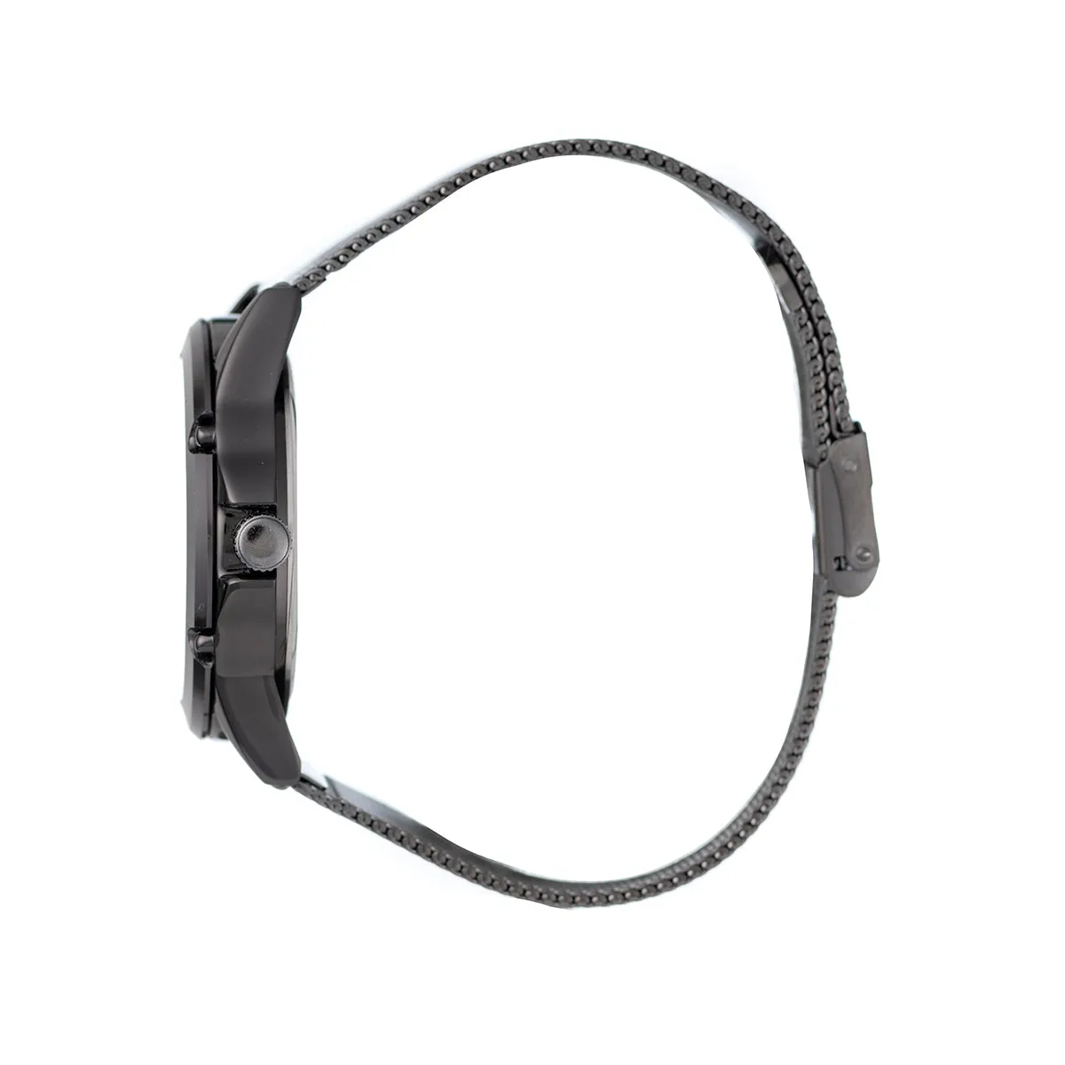 Gents 40mm Case Watch With Mesh Gunmetal Band sold by Edgars product image thumbnail 4