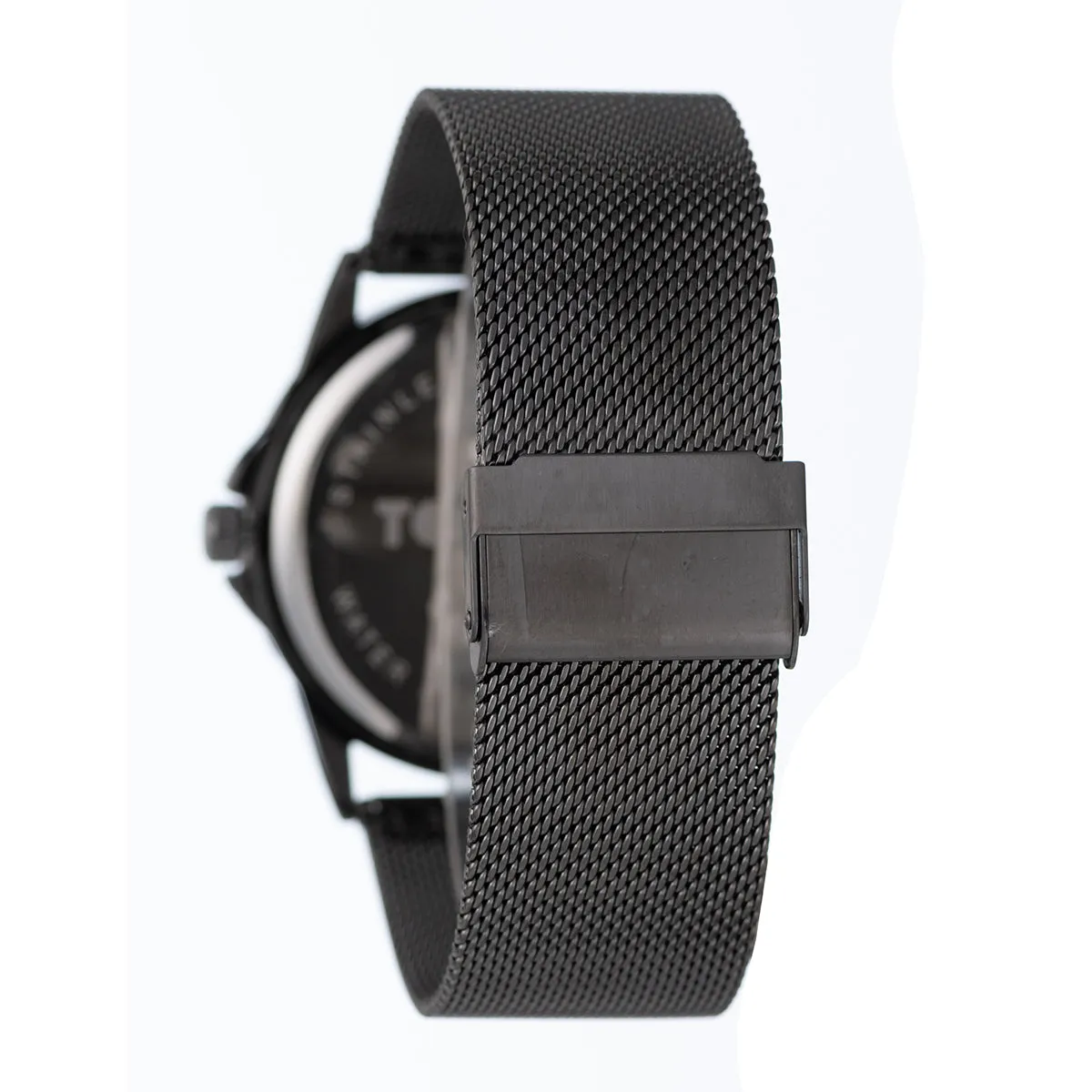 Gents 40mm Case Watch With Mesh Gunmetal Band sold by Edgars product image thumbnail 2
