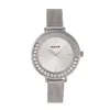 Ladies 33mm Silver Case & Dial Watch With Mesh Strap sold by Edgars