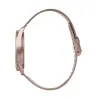 Ladies Rose Gold Mesh Band Watch & Necklace Set sold by Edgars