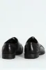 Formal Derby Shoe With Toe Cap - Black sold by Edgars