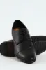 Formal Derby Shoe With Toe Cap - Black sold by Edgars