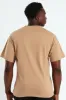 Logo Oversized Label Tee - Tabacco sold by Edgars 