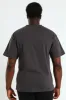 Logo Oversized Label Tee - Charcoal sold by Edgars