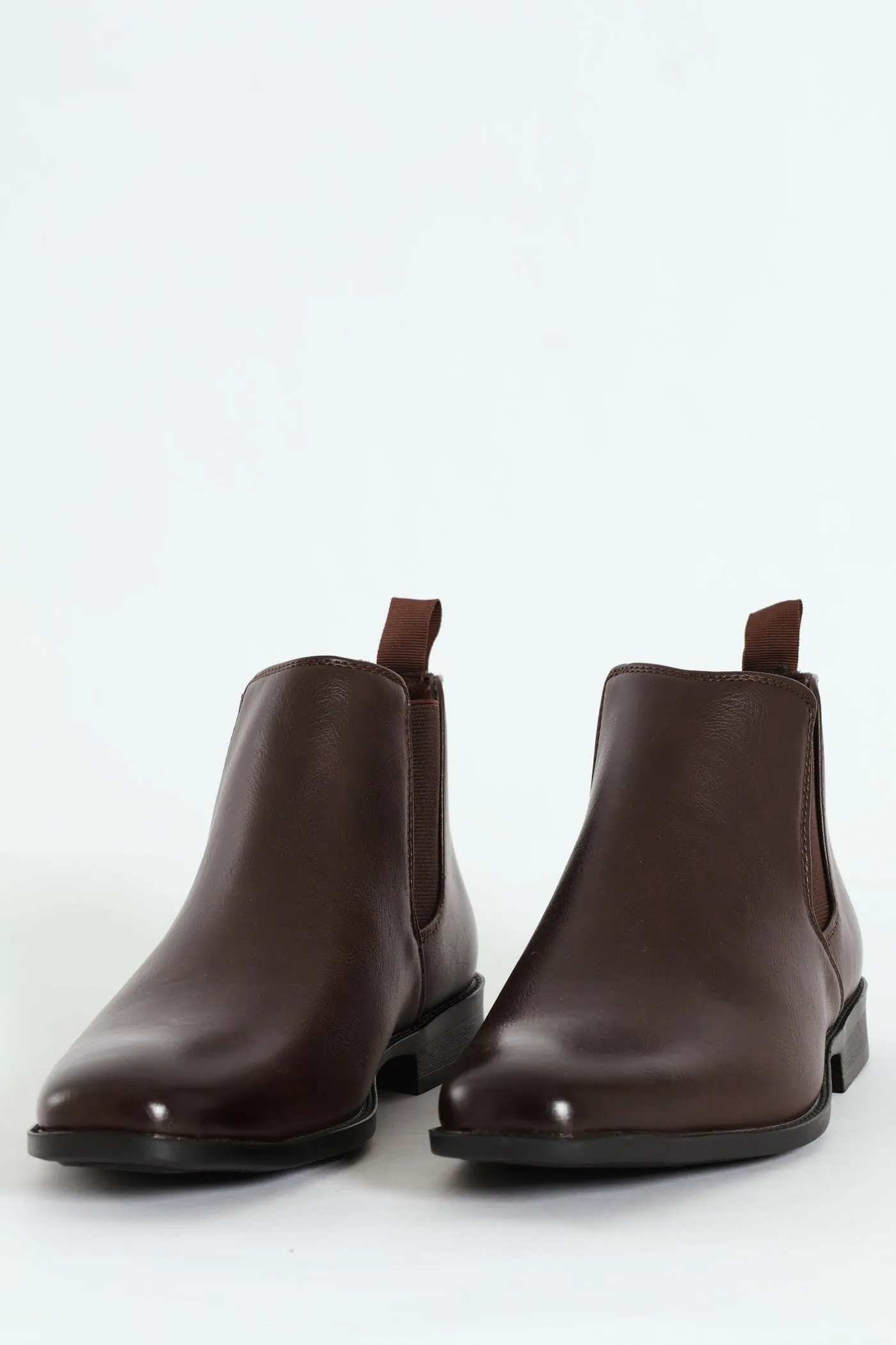 PU Upper Chelsea Boot - Chocolate sold by Edgars