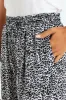 Pull-On Elasticated Cuff Jogger - White/Black sold by Edgars