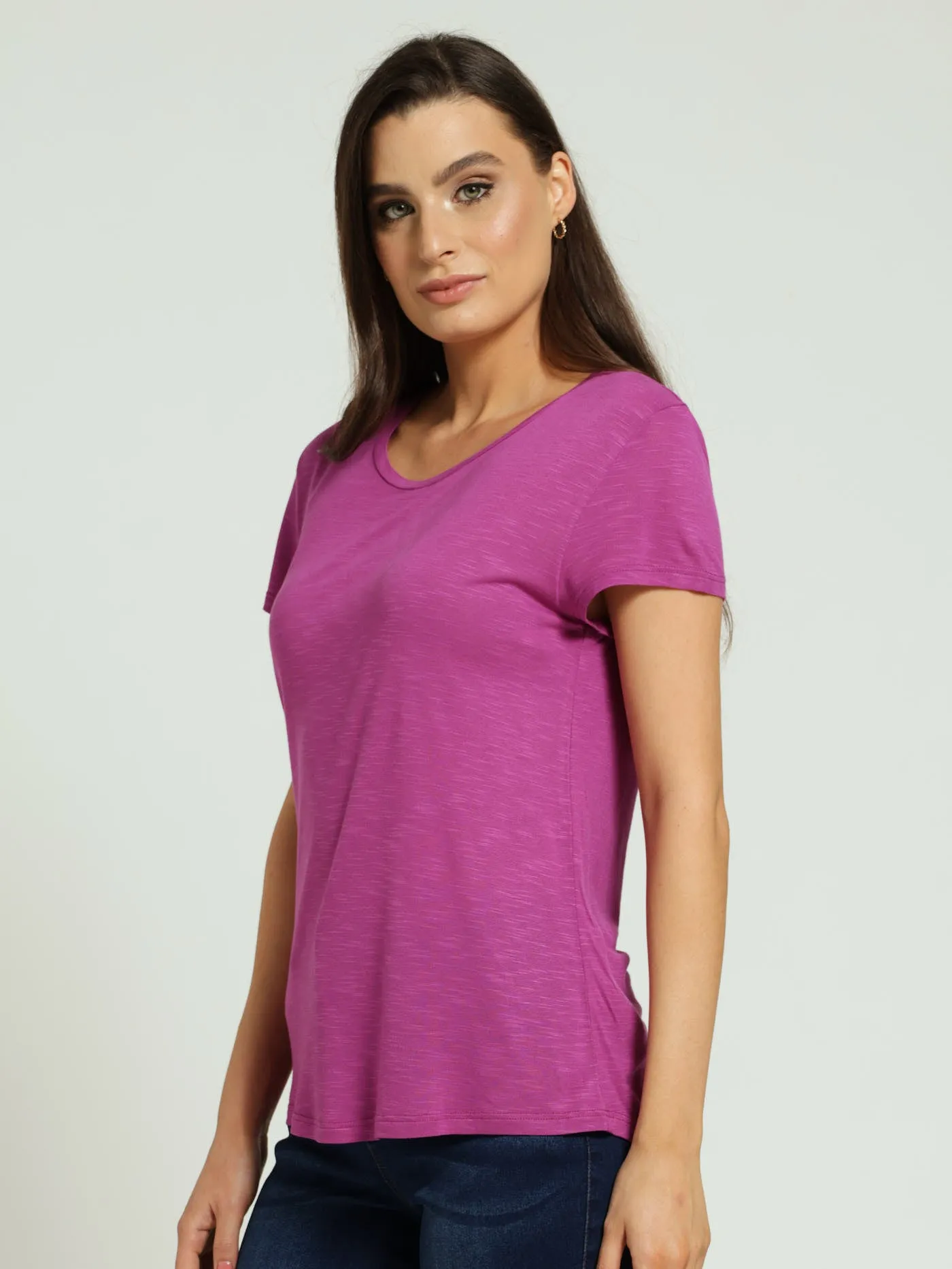 Hi-Lo Slouchy Tee - Magenta sold by Edgars product image thumbnail 2