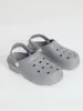 Chunky Moulded Clog - Grey (Vicky Check) sold by Edgars