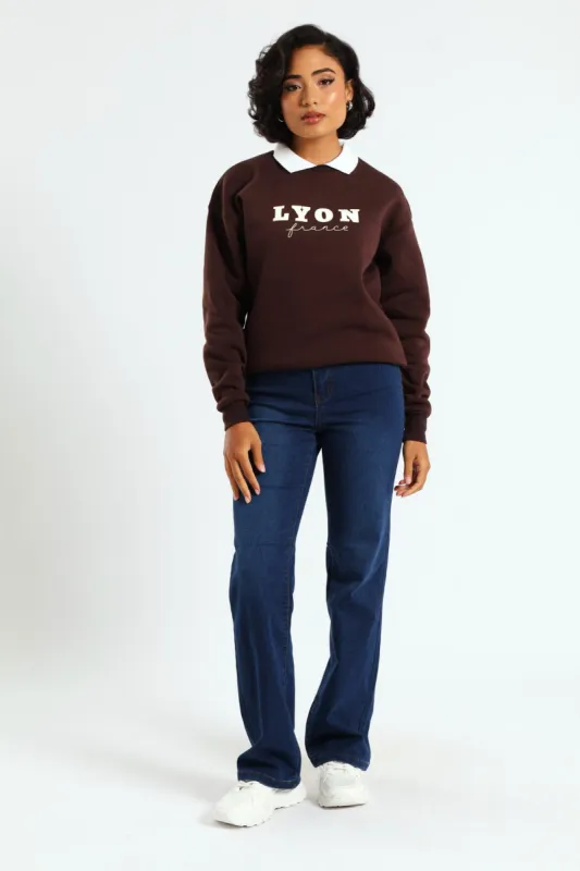 Twofer Active Top - Bitter Chocolate sold by Edgars