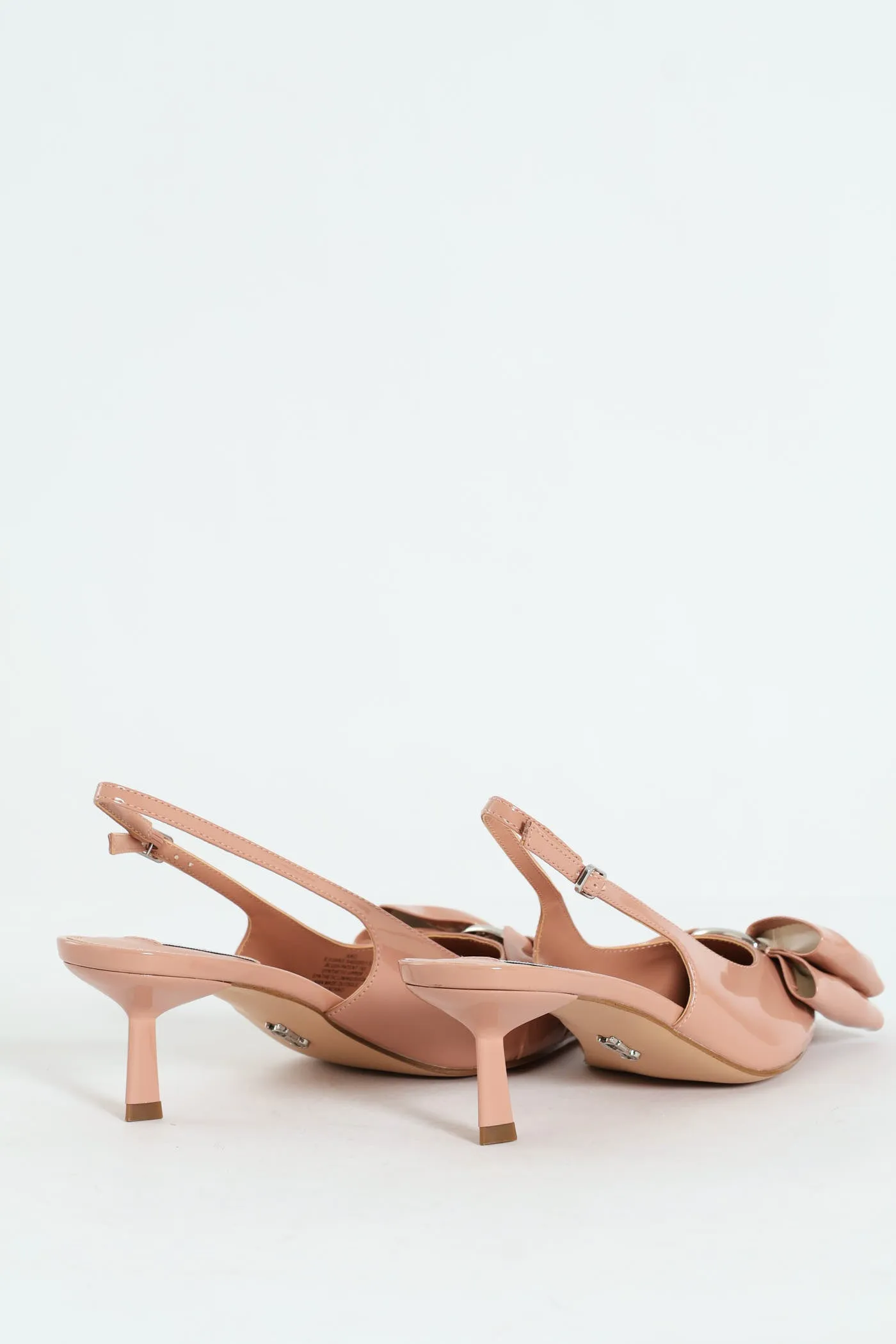 Kaci Kitten Heel Slingback With Bow - Blush sold by Edgars product image thumbnail 3