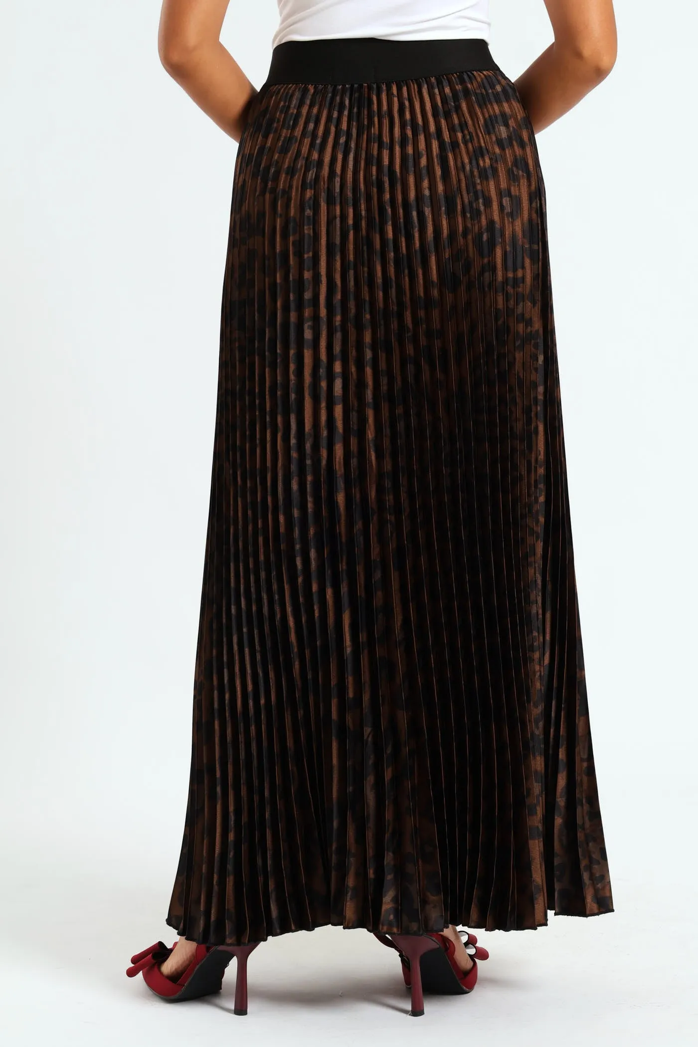 Animal Print Satin Maxi Skirt - Animal sold by Edgars product image thumbnail 3
