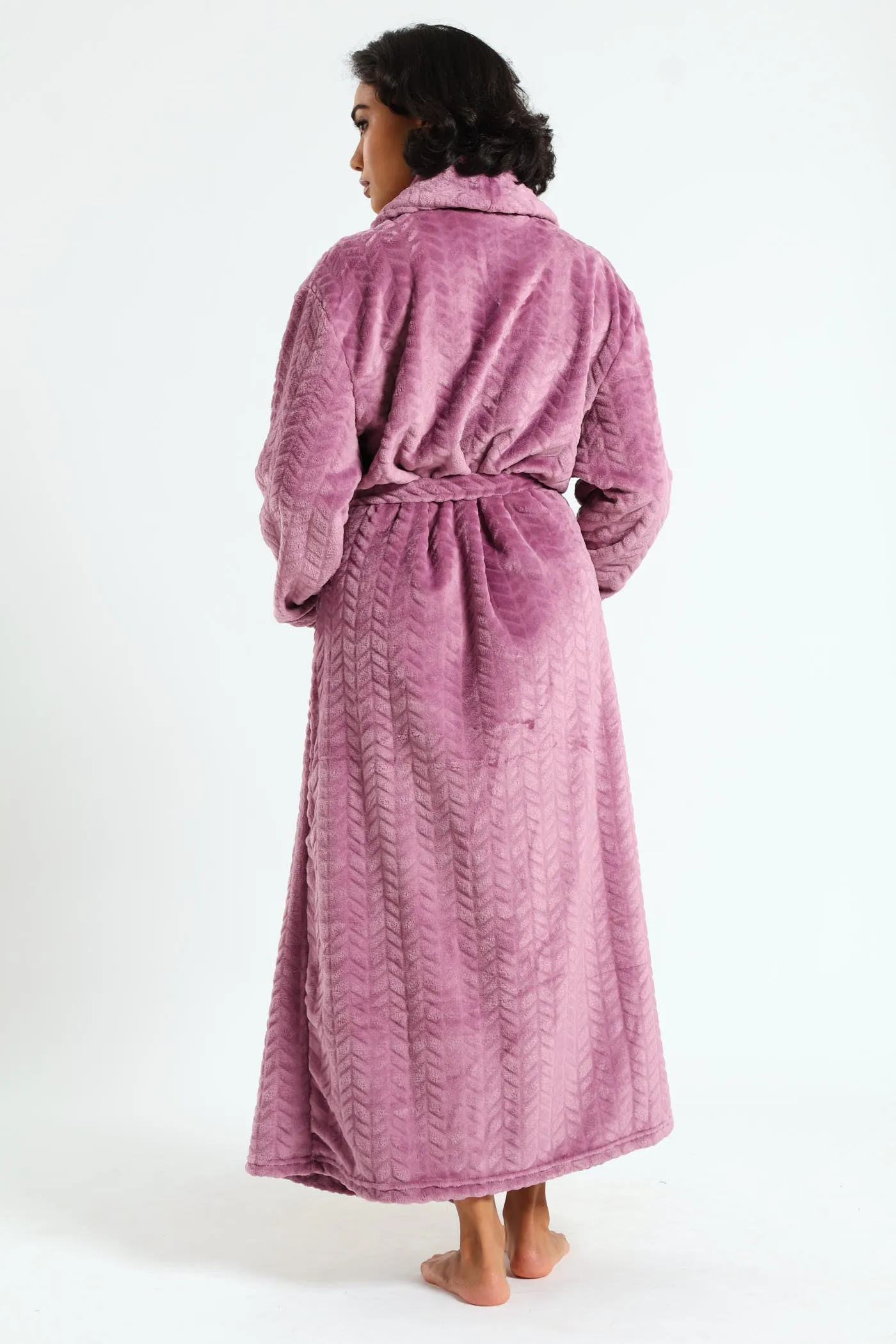 Embossed Gown - Purple sold by Edgars product image thumbnail 2