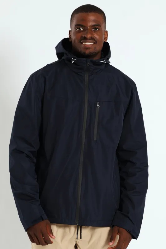 Hooded Anorak - Navy sold by Edgars 