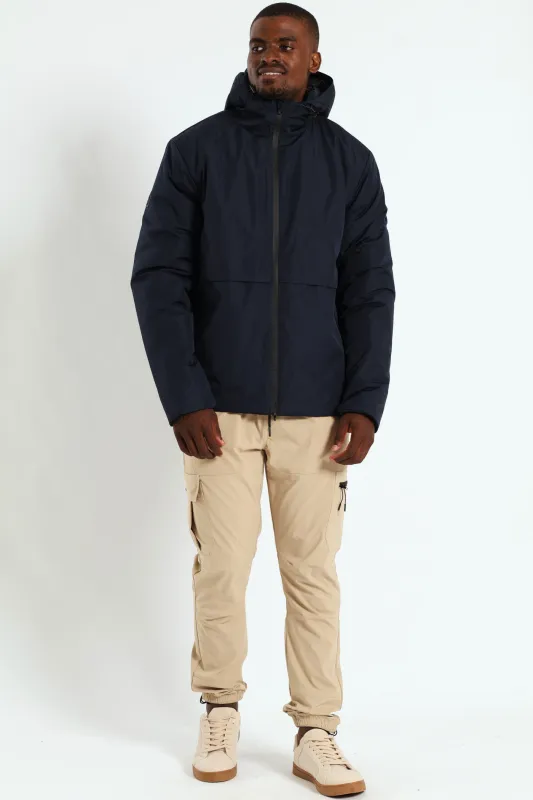 Hooded Shell Jacket - Navy sold by Edgars 