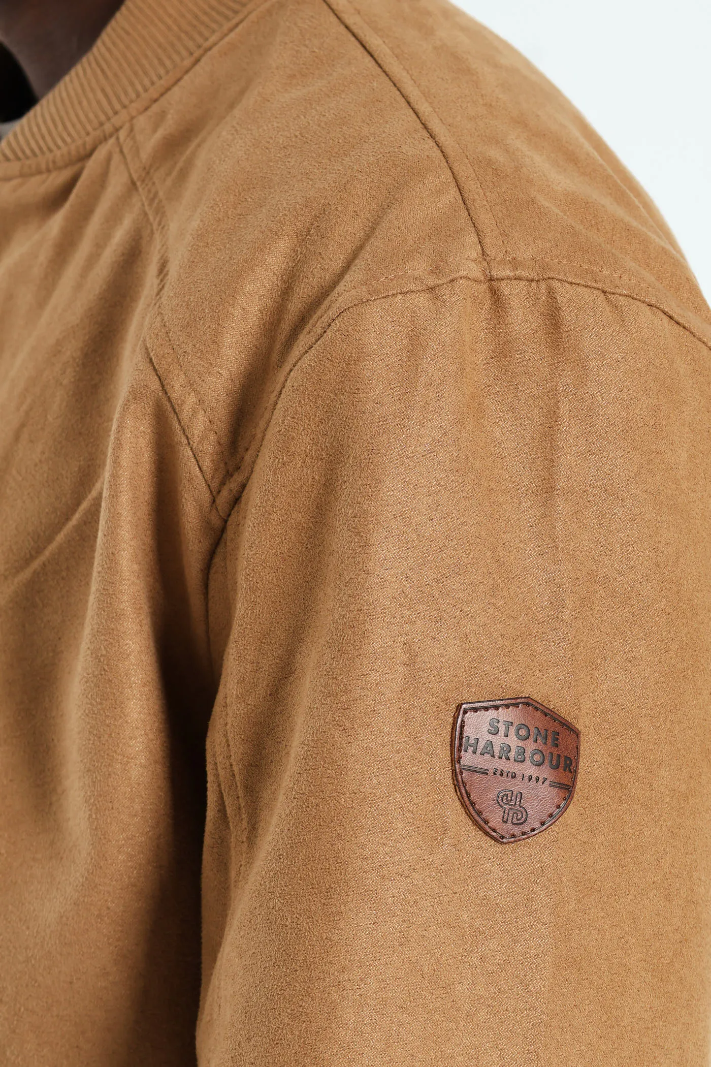 Mock Suede Bomber - Camel sold by Edgars product image thumbnail 4
