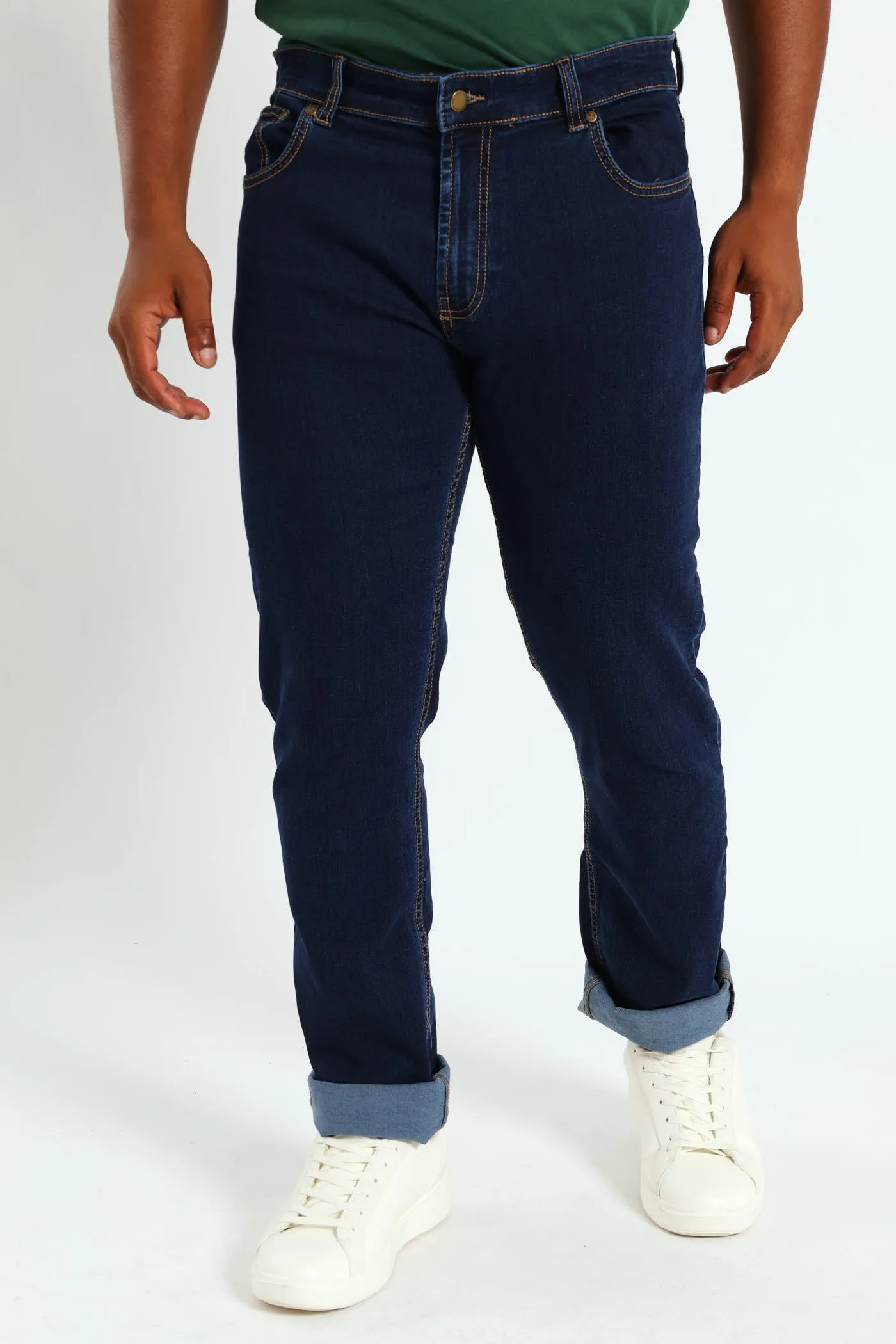 Simon Straight Leg Jean - Indigo sold by Edgars