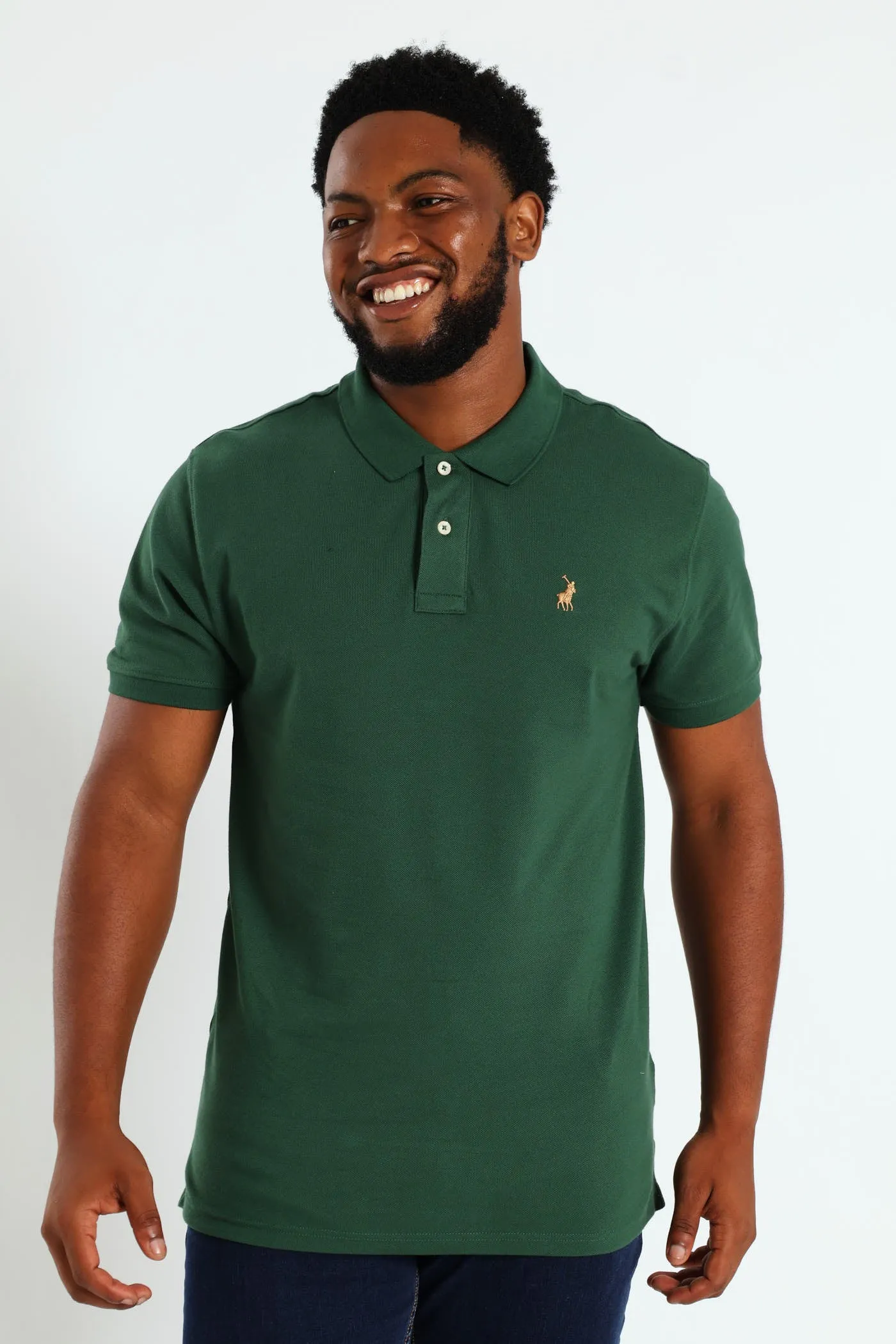Polo Carter Golfer - Forest Green sold by Edgars