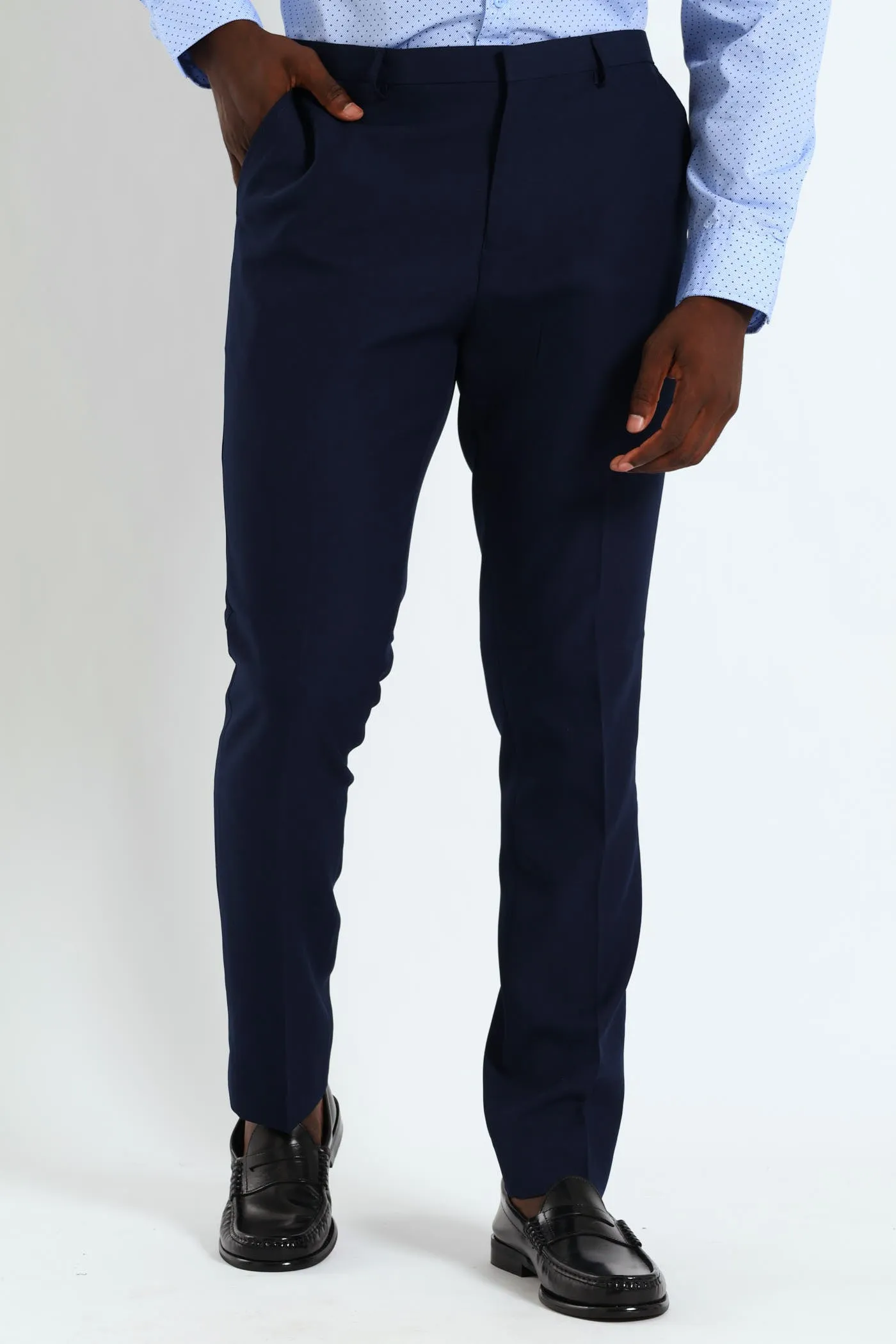 Slim Fit Essential Suit Trouser - Navy sold by Edgars product image thumbnail 2