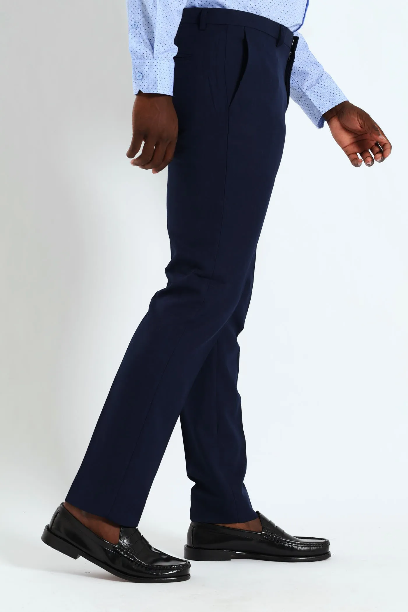 Slim Fit Essential Suit Trouser - Navy sold by Edgars product image thumbnail 3