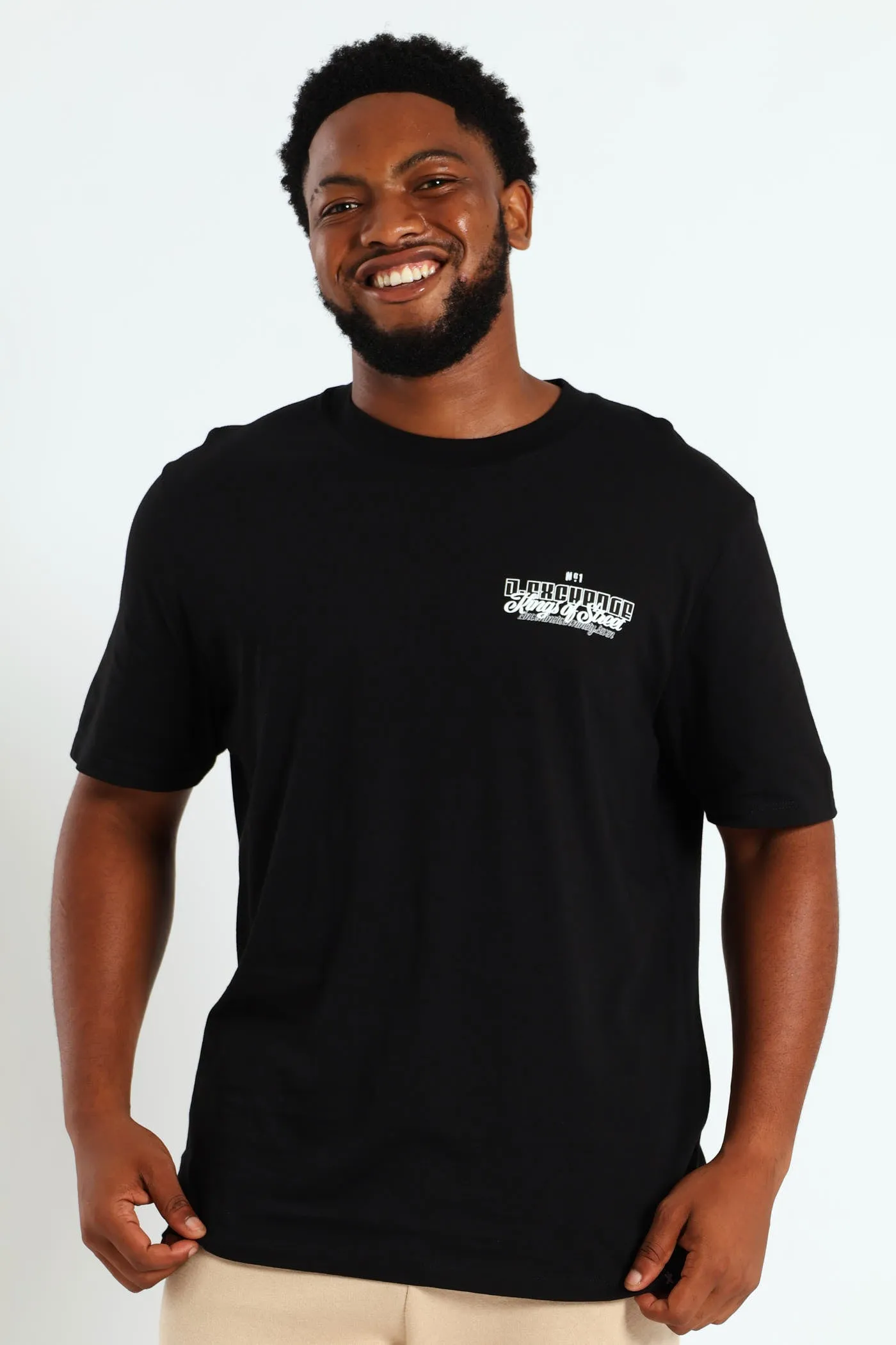 Logo Print Tee - Black sold by Edgars product image thumbnail 3