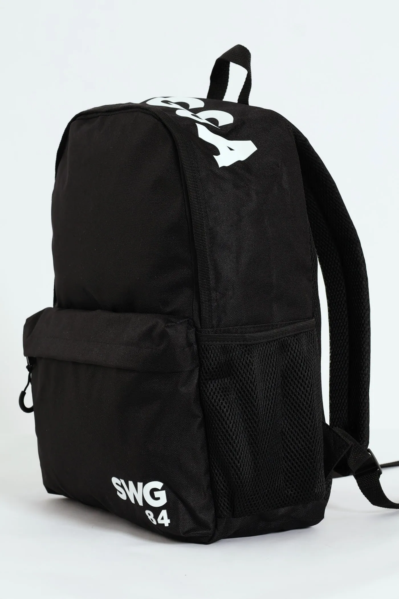 Top Branded Print Backpack - Black sold by Edgars