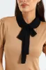 Peter Pan Preppy Tie Up Blouse - Taupe sold by Edgars